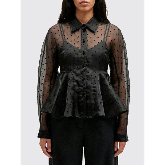 GANNI Sweaters - Ganni Shirt Woman Black